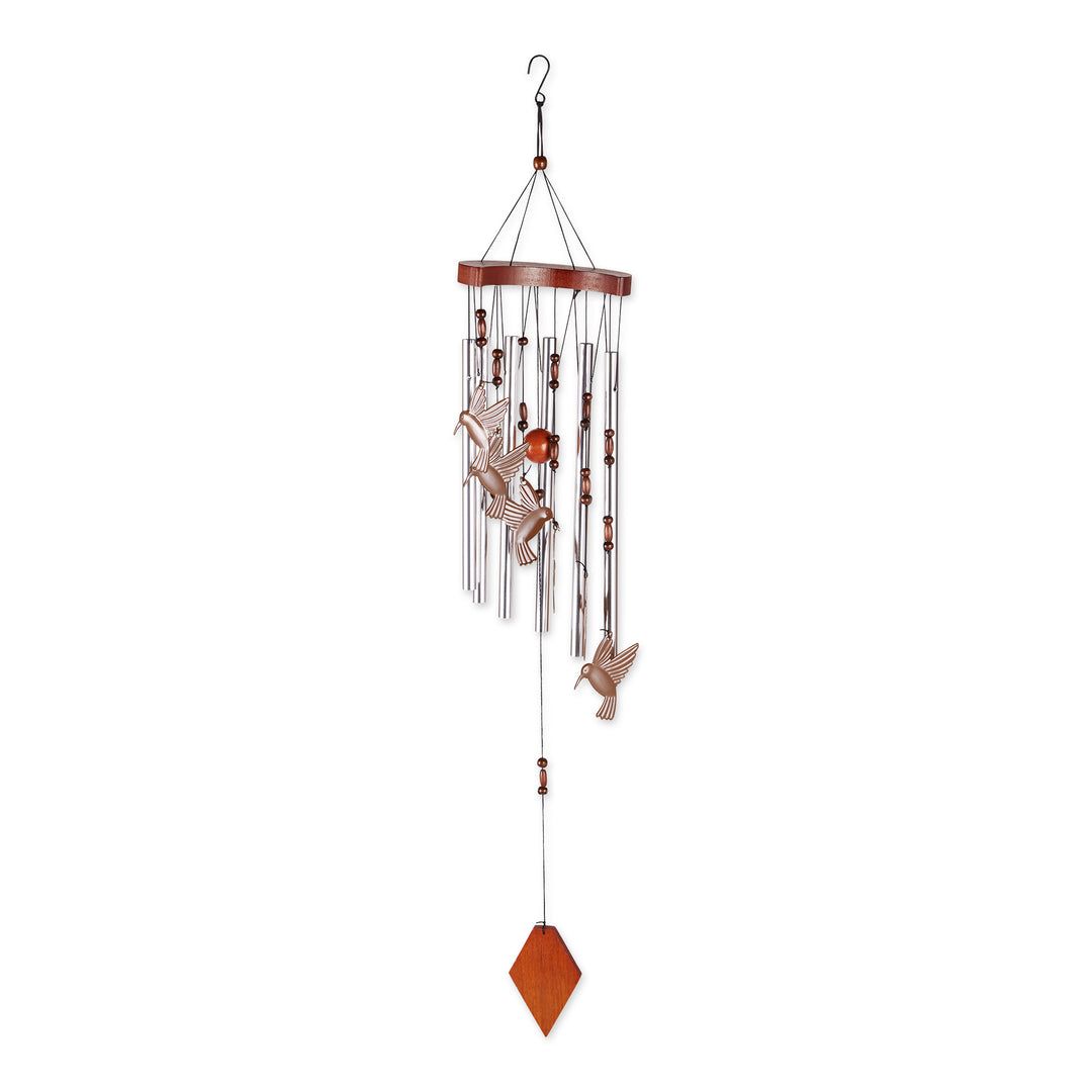 HUMMINGBIRD FLUTTER WIND CHIMES