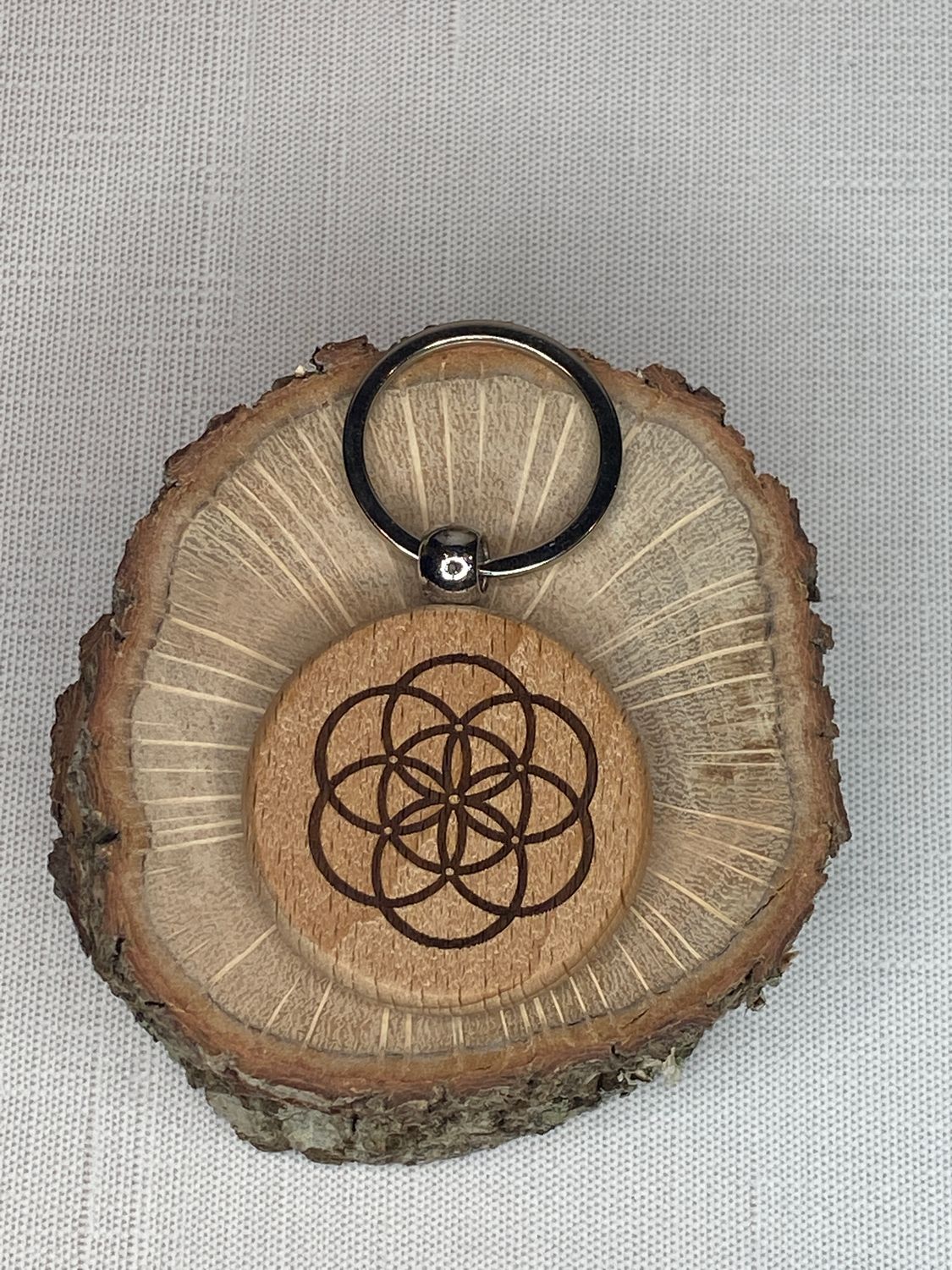 Flower of Life Keychain