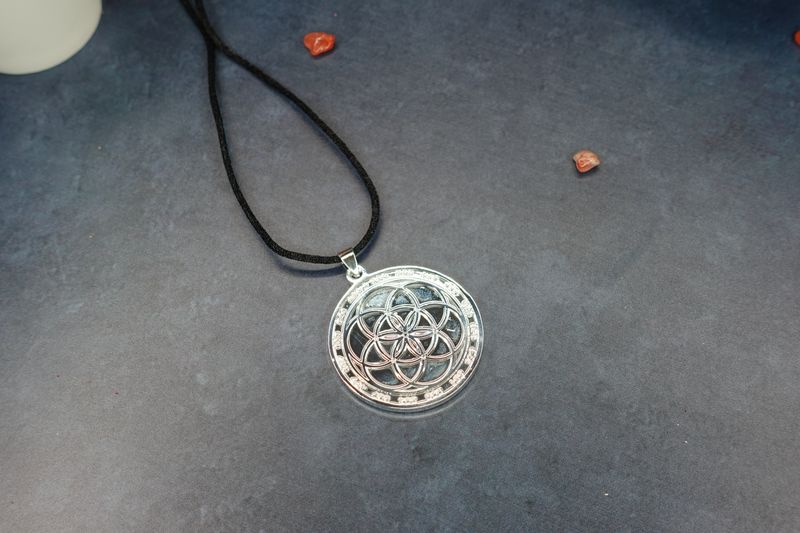 Biofield Resonator Pendant™ Silver Necklace Large