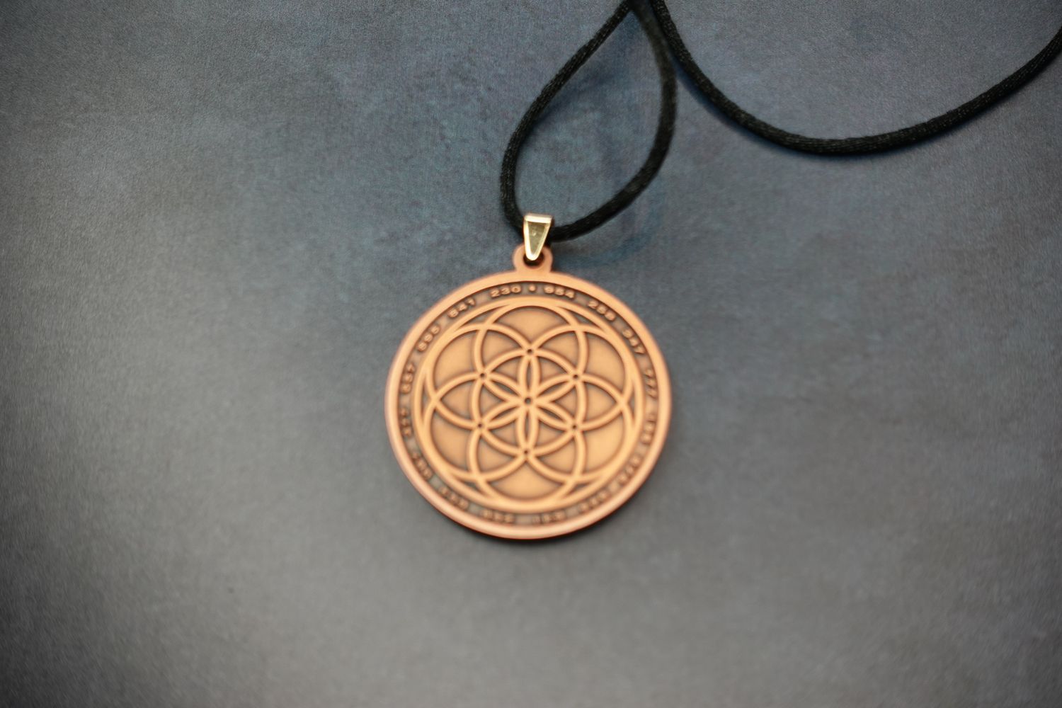 Biofield Resonator Pendant™ Copper Necklace - Large