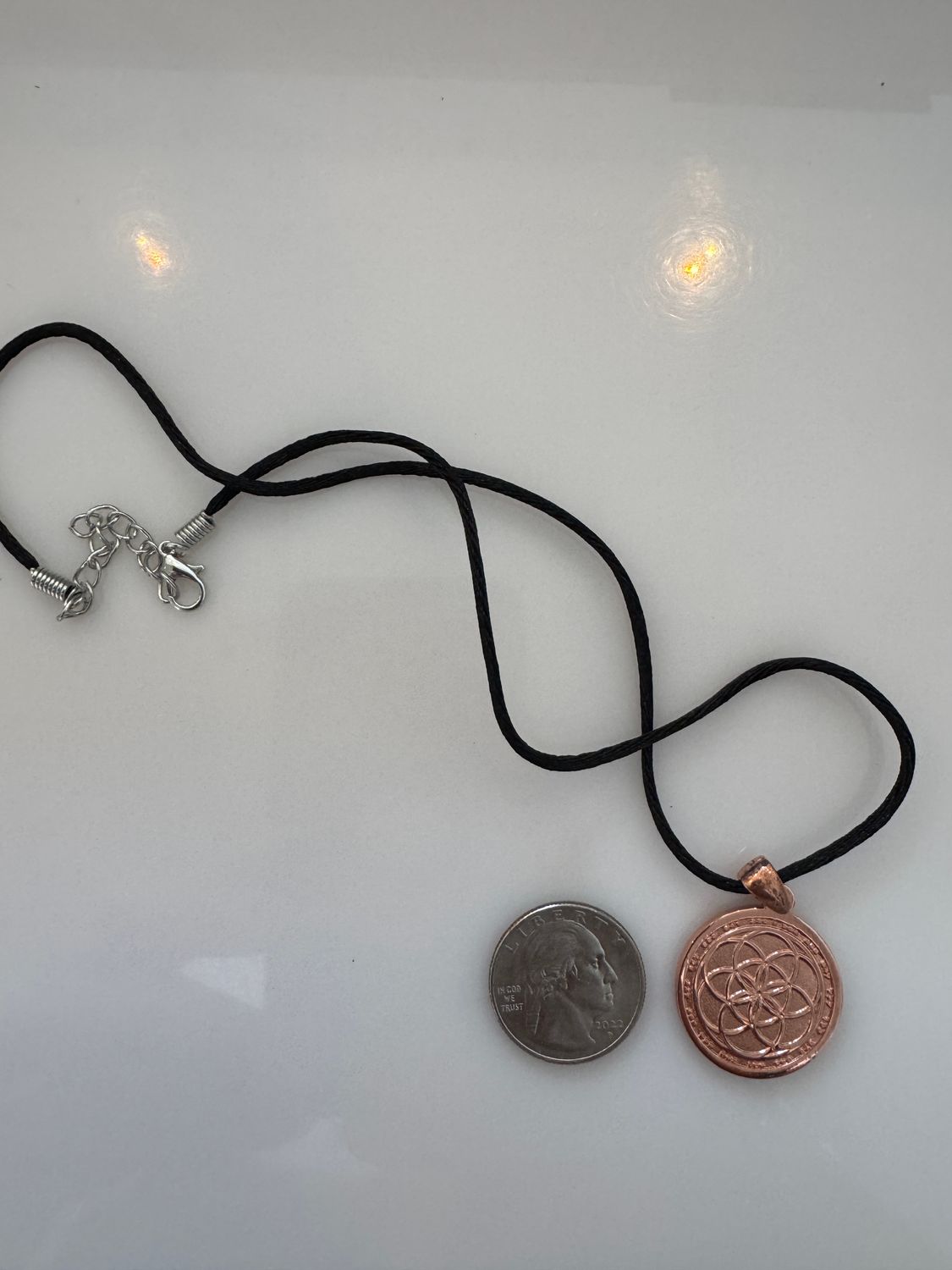 Biofield Resonator Pendant™ Copper Necklace - Small