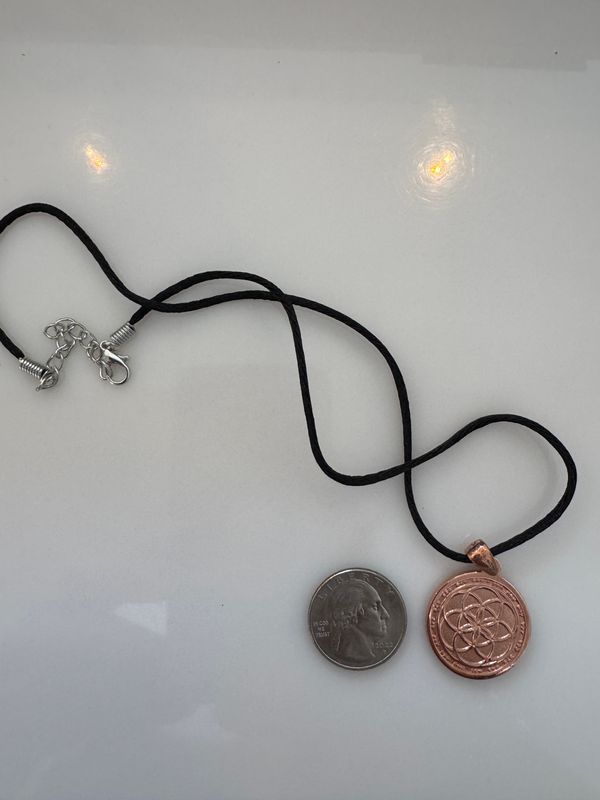 Biofield Resonator Pendant™ Copper Necklace - Small