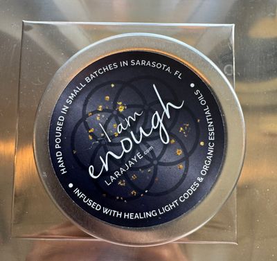 I am Enough Candle