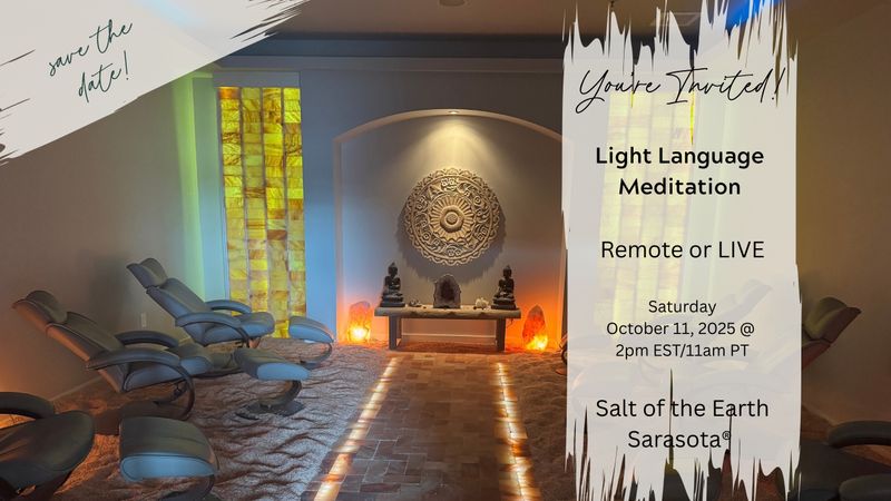 Salt of the Earth Light Language Meditation IN PERSON