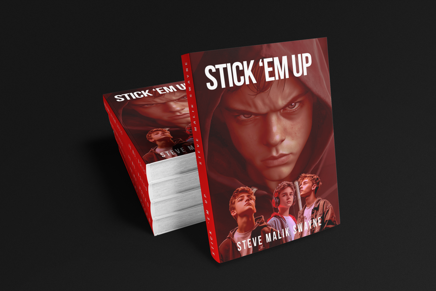 STICK 'EM UP - Collectors Copy (Signed by Steve Malik Swayne)