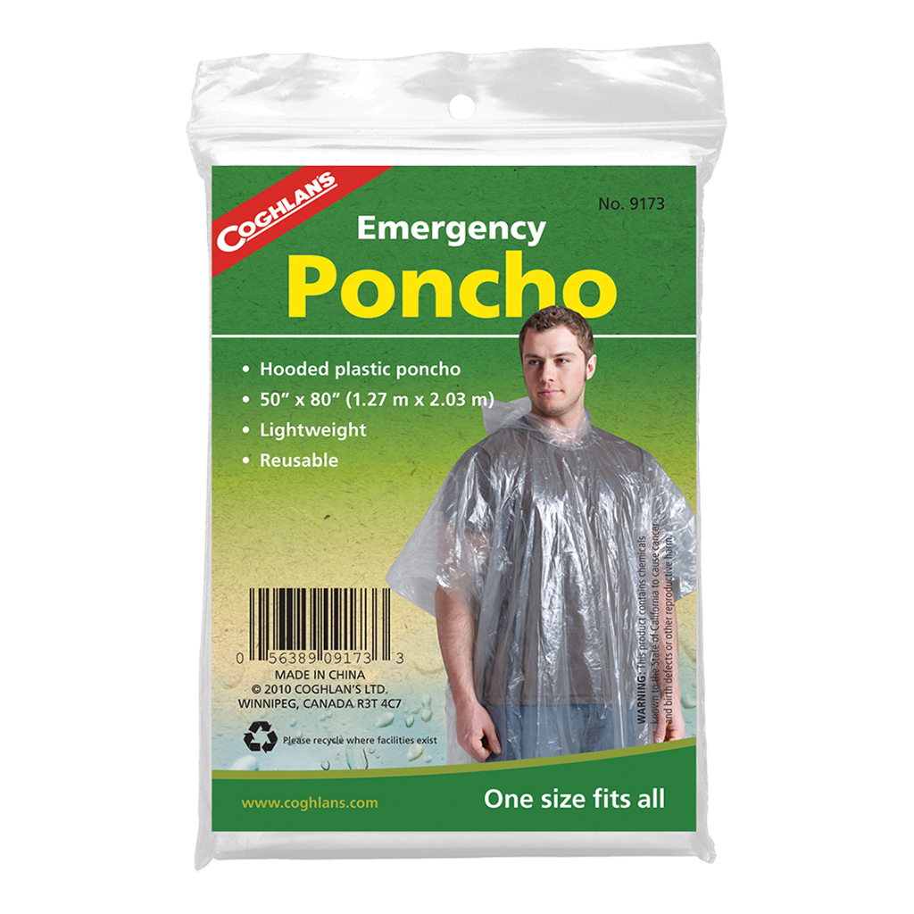 Emergency Poncho - Coghlan's or similar