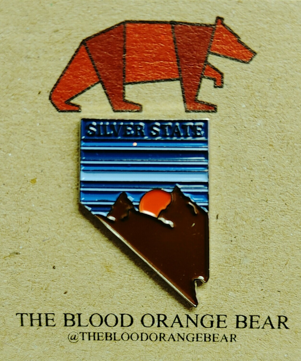 Souvenir Silver State Pins
