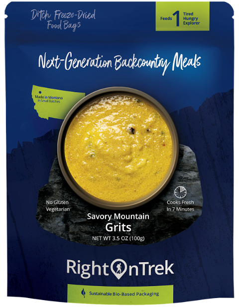 Backpacking Meal - Savory Mountain Grits
