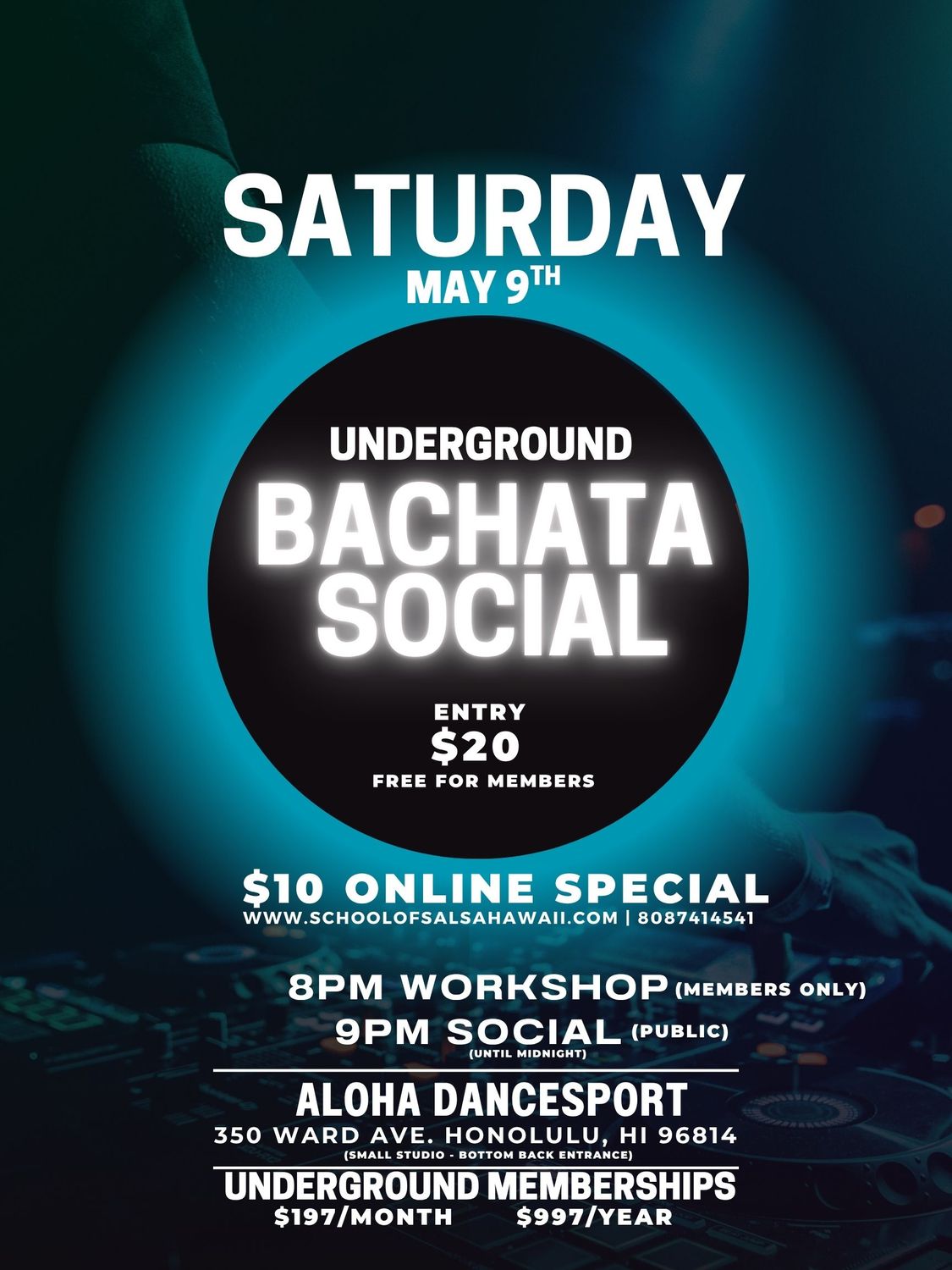 Bachata Underground Social Online Special