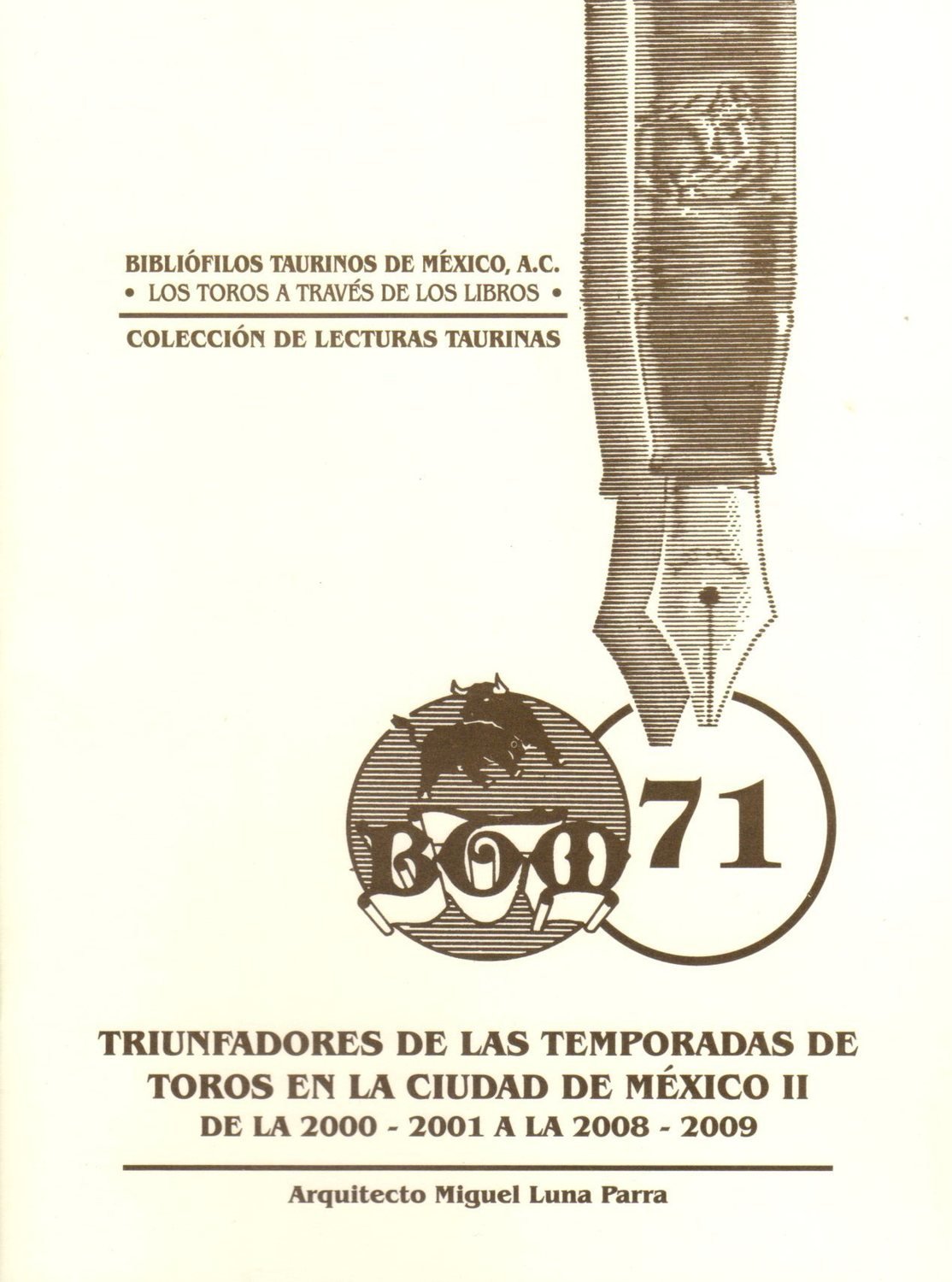 Colección de Lecturas Taurinas No. 71