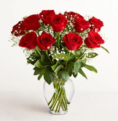 Rose Elegance™ Premium Long Stem Red Roses