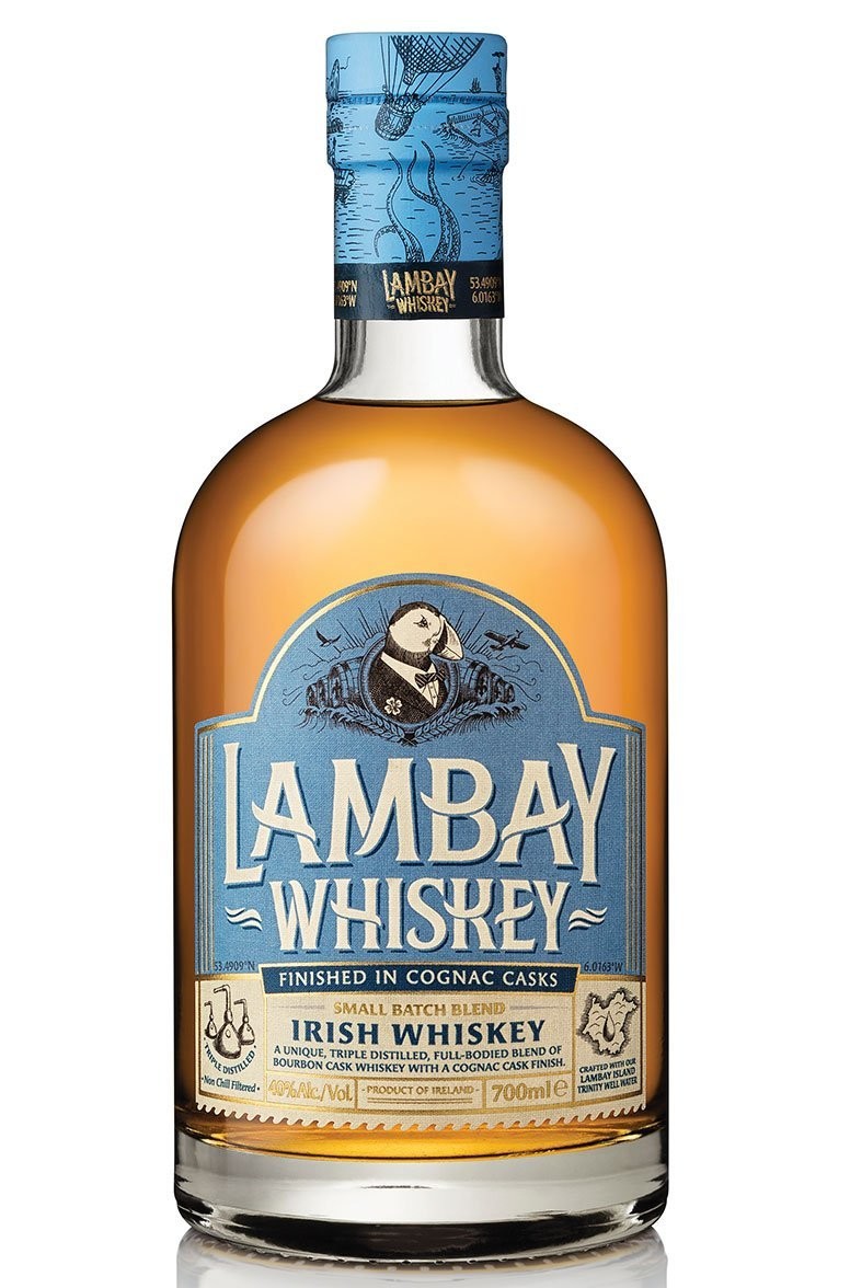 Lambay Small batch blended - Cognac finish