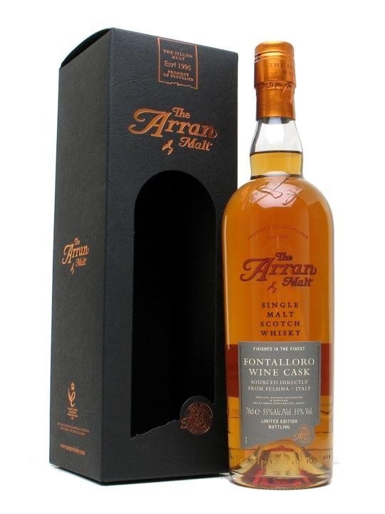 Arran Fontalloro Wine Cask - 8 years - 55%