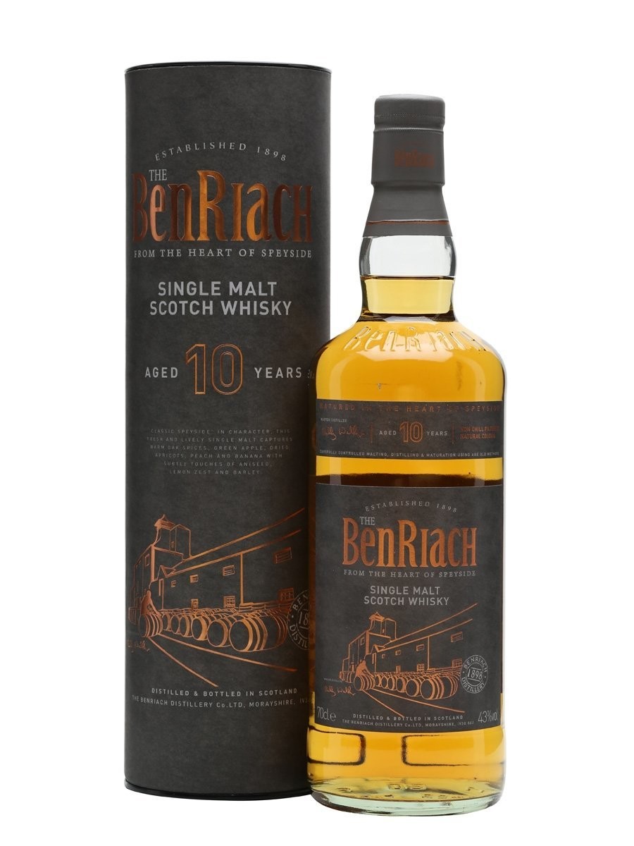 BenRiach 10 years - 43%