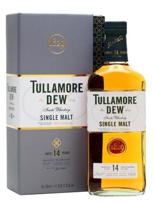 Tullamore Dew Single Malt - 14 years - 41.3% Tullamore Dew Single Malt - 14 years - 41.3%