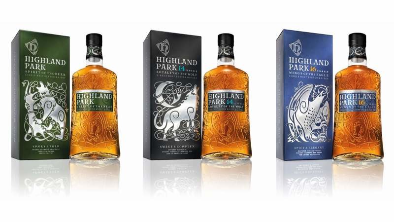 Highland Park serie met The Wolf - The Bear en The Eagle Highland Park serie met The Wolf - The Bear en The Eagle