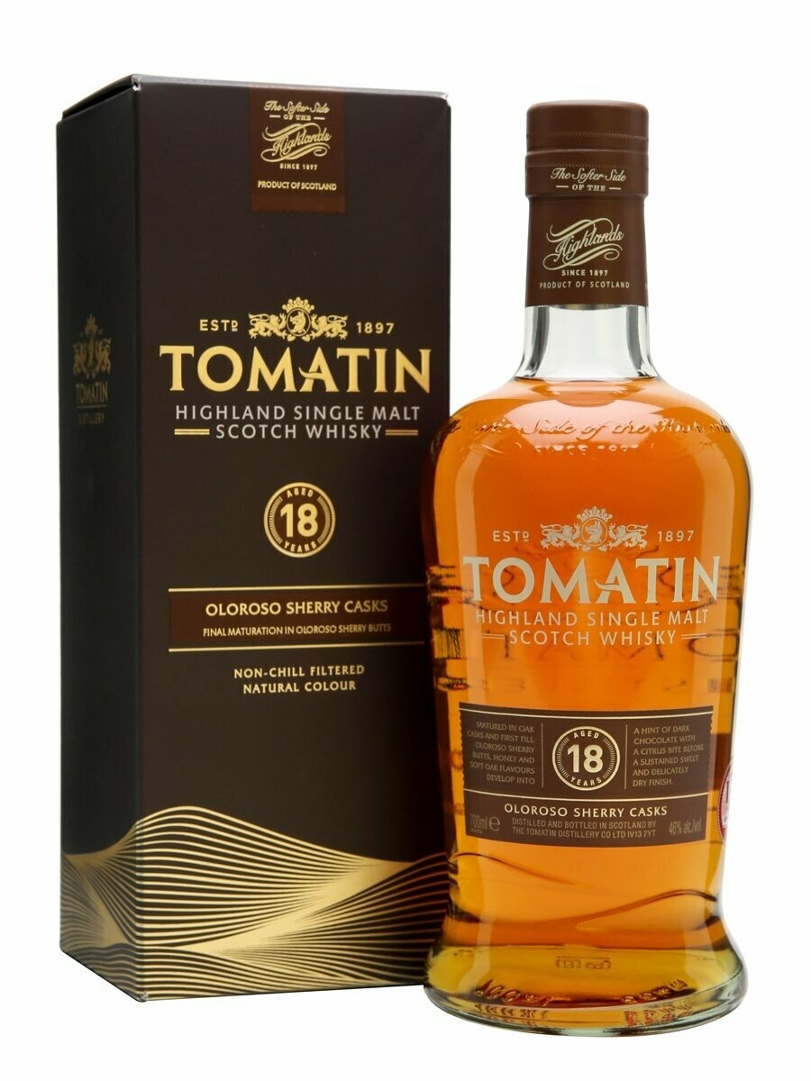 Tomatin 18 years  Oloroso