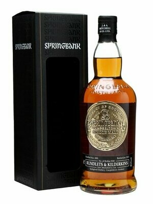 Springbank 10 year old rundlets and kilderkins / 2001 - 49.4%