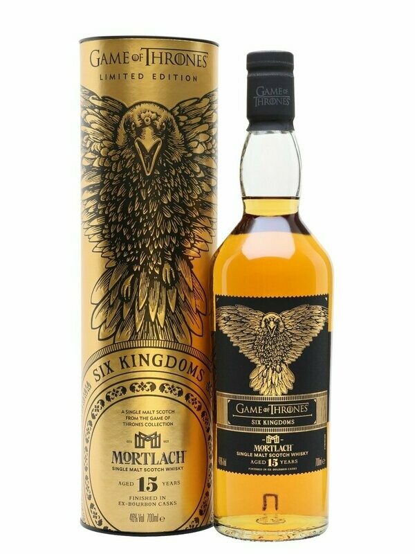 Game of Thrones - Mortlach - 15 years - Langere levertijd.