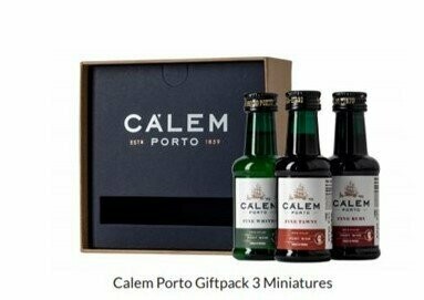 Calem Port cadeaus set - 3 flesjes van 5cl.