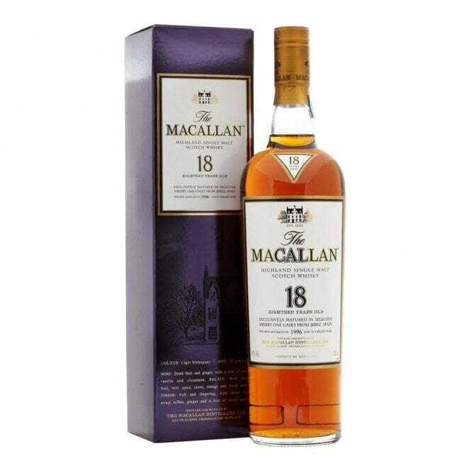 Macallan Sherry Oak - 18 years - 1996 - 43%