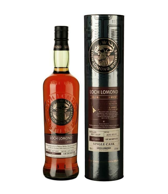 Loch Lomond Single Cask Phebus Malbec finish - 52%