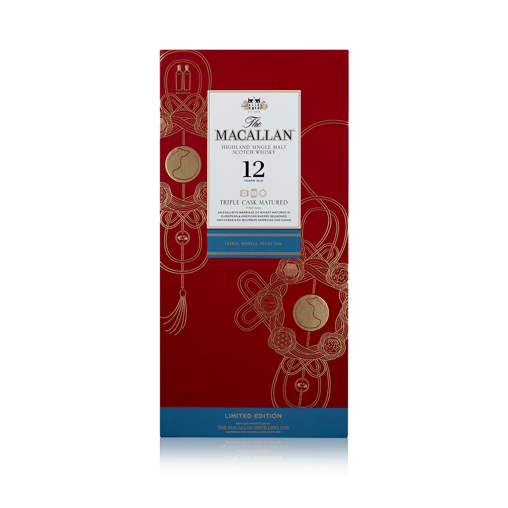 Macallan Triple Cask Lunar New Year 2020 - 12 years - 40% Macallan Triple Cask Lunar New Year 2020 - 12 years - 40%