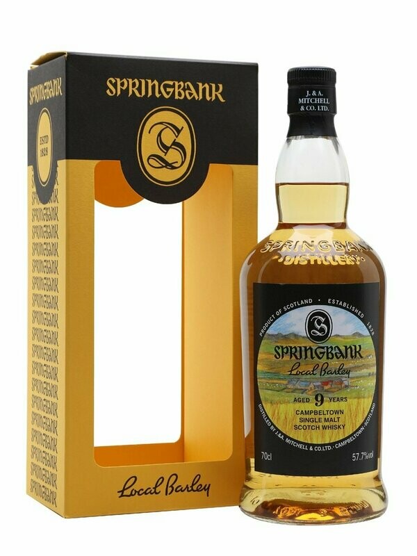 Springbank Local Barley - 2009 - 9 years - 57.7%