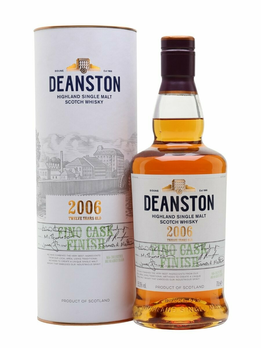 Deanston Organic Fino cask finish 2006 - 55%