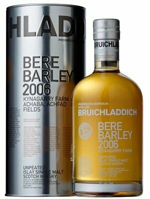 Bruichladdich Bere Barley 2006 - Islay - Kynagarry farm - 50%