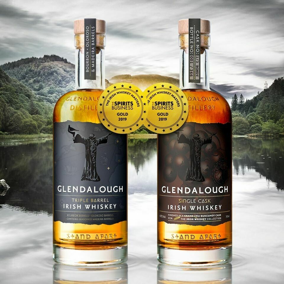 Glendalough Burgundy wood finish - 42% Glendalough Burgundy wood finish - 42%