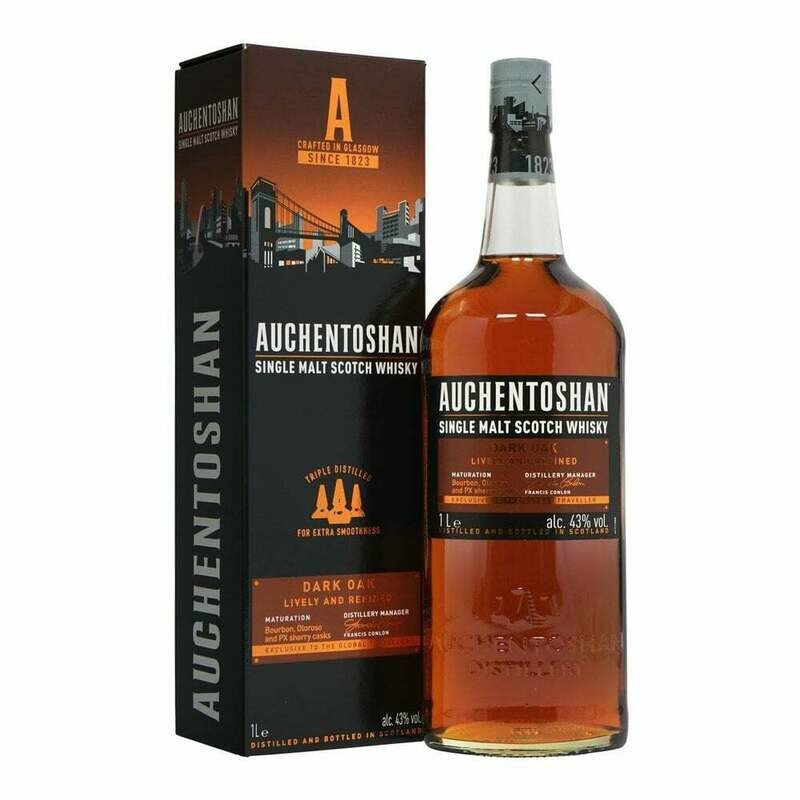 Auchentoshan Dark Oak - 43% - liter