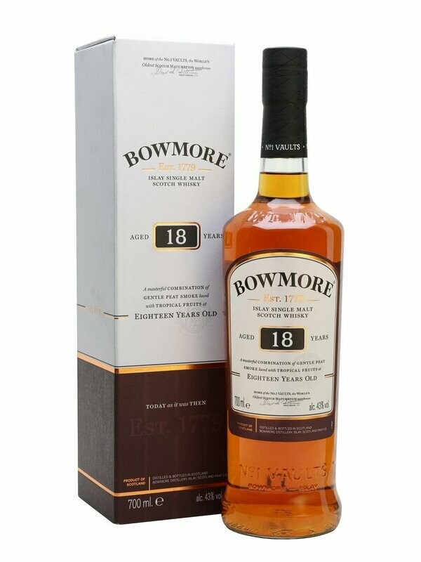 Bowmore 18 years -  Oloroso en PX - 43%