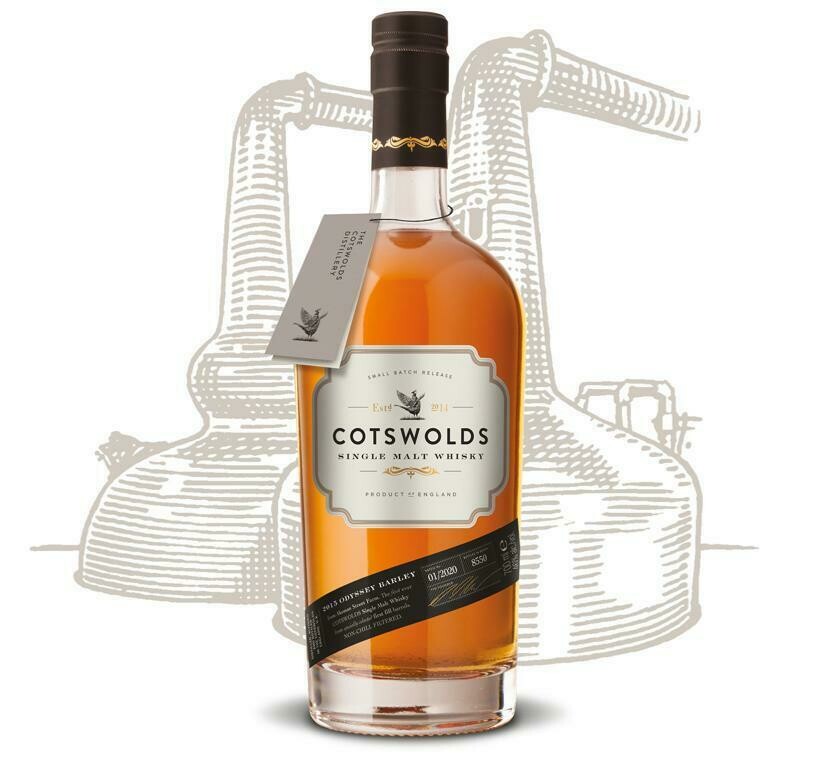 Cotswolds Single Malt - Odyssey Barley - 46% Cotswolds Single Malt - Odyssey Barley - 46%