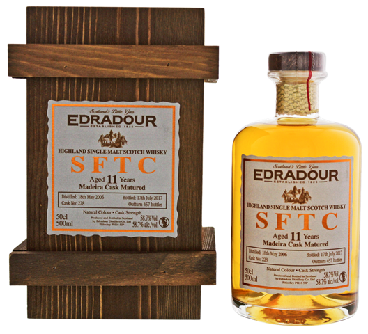 Edradour Madeira - 2006 - 11 Year old - 58.8%