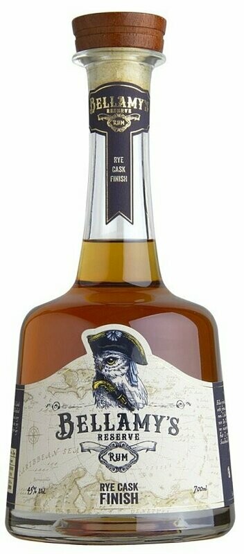 Bellamy's Reserve Rye Cask Rum - 45%