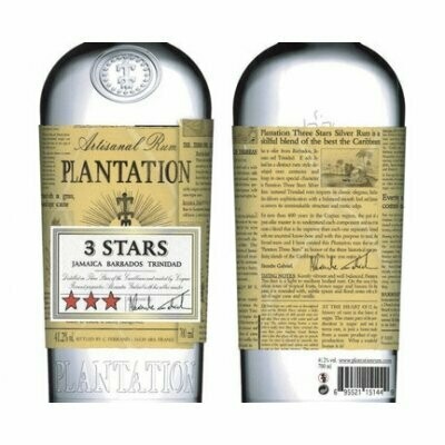 Plantation Three Star Rum - 41,2% Plantation Three Star Rum - 41,2%