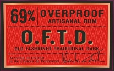 Plantation Dark - Overproof - O.F.T.D. - 69%