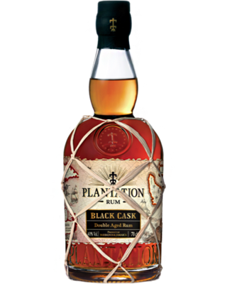 Plantation Black Cask Double Aged Rum - 40%