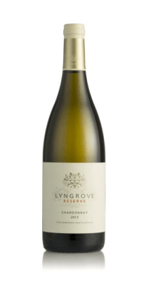 Proost doos met twee flessen Lyngrove wit en rood Reserva