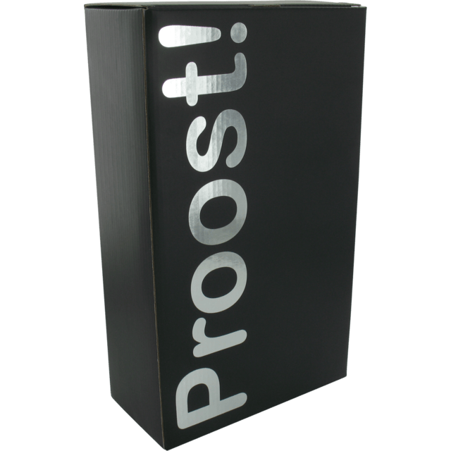 Proost doos met twee flessen Lyngrove wit en rood Reserva Proost doos met twee flessen Lyngrove wit en rood Reserva