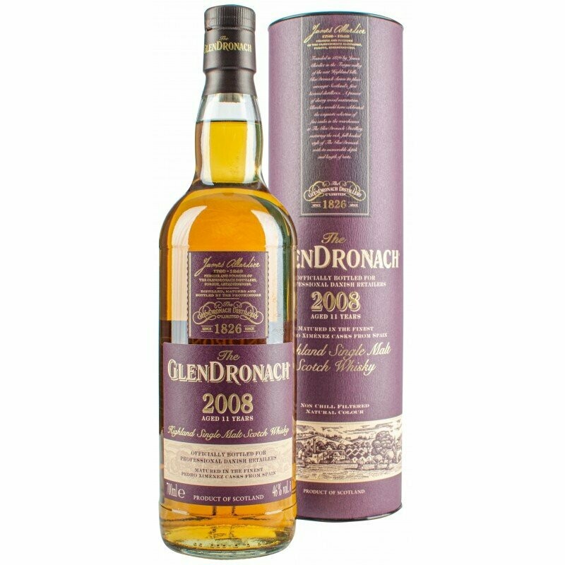 Glendronach PX Cask - 11 years - 46%