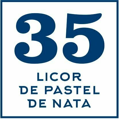 Licor 35 Creme Pastel de Nata - 14,5% Licor 35 Creme Pastel de Nata - 14,5%