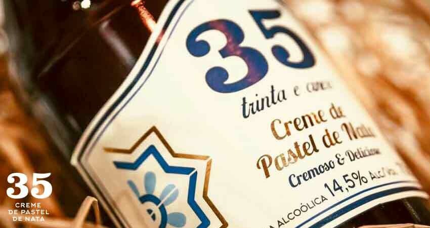 Licor 35 Creme Pastel de Nata - 14,5% Licor 35 Creme Pastel de Nata - 14,5%