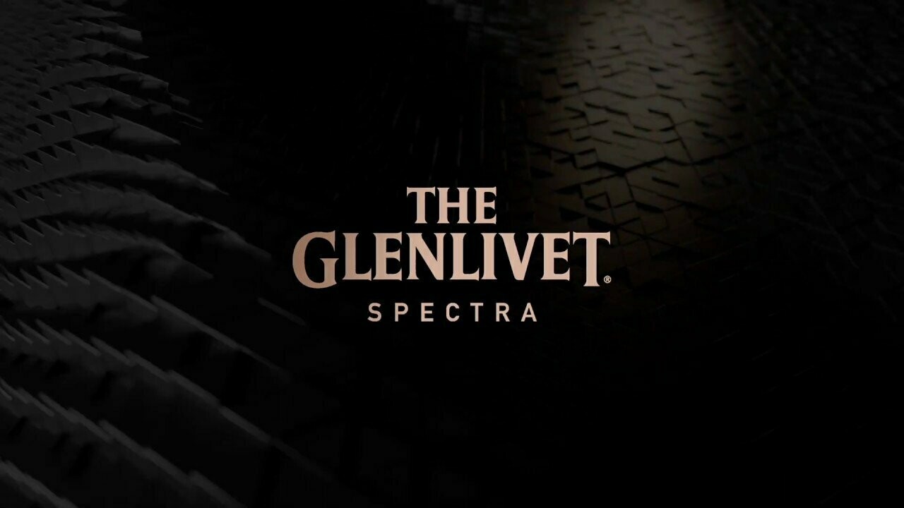 Glenlivet Spectra serie van drie - 40% Glenlivet Spectra serie van drie - 40%