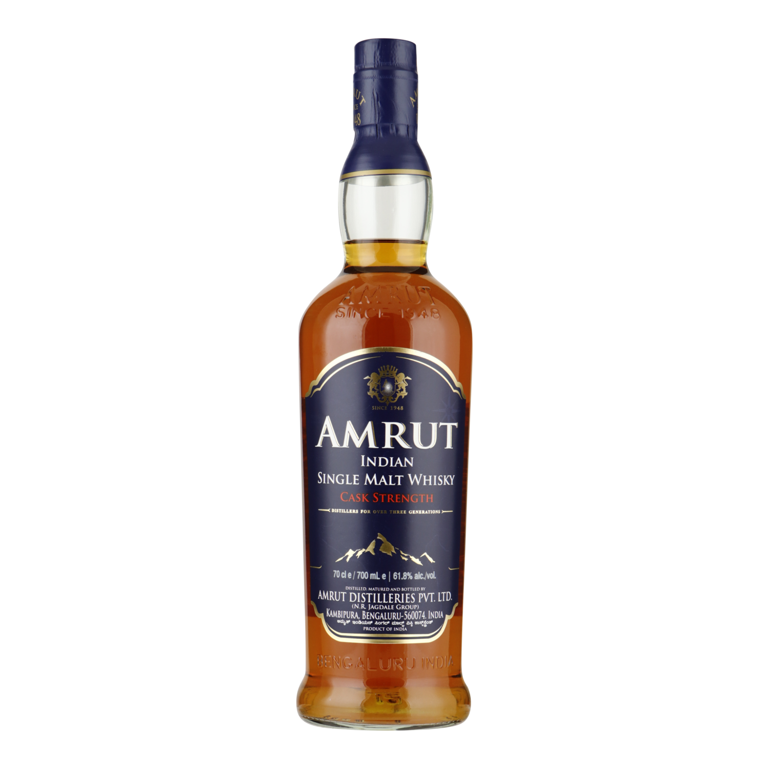 Amrut Indian Single Malt Cask Strength - 61,8%
