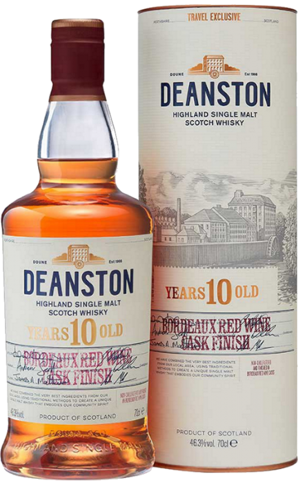 Deanston Bordeaux Wine cask - 10 years - 46.3%