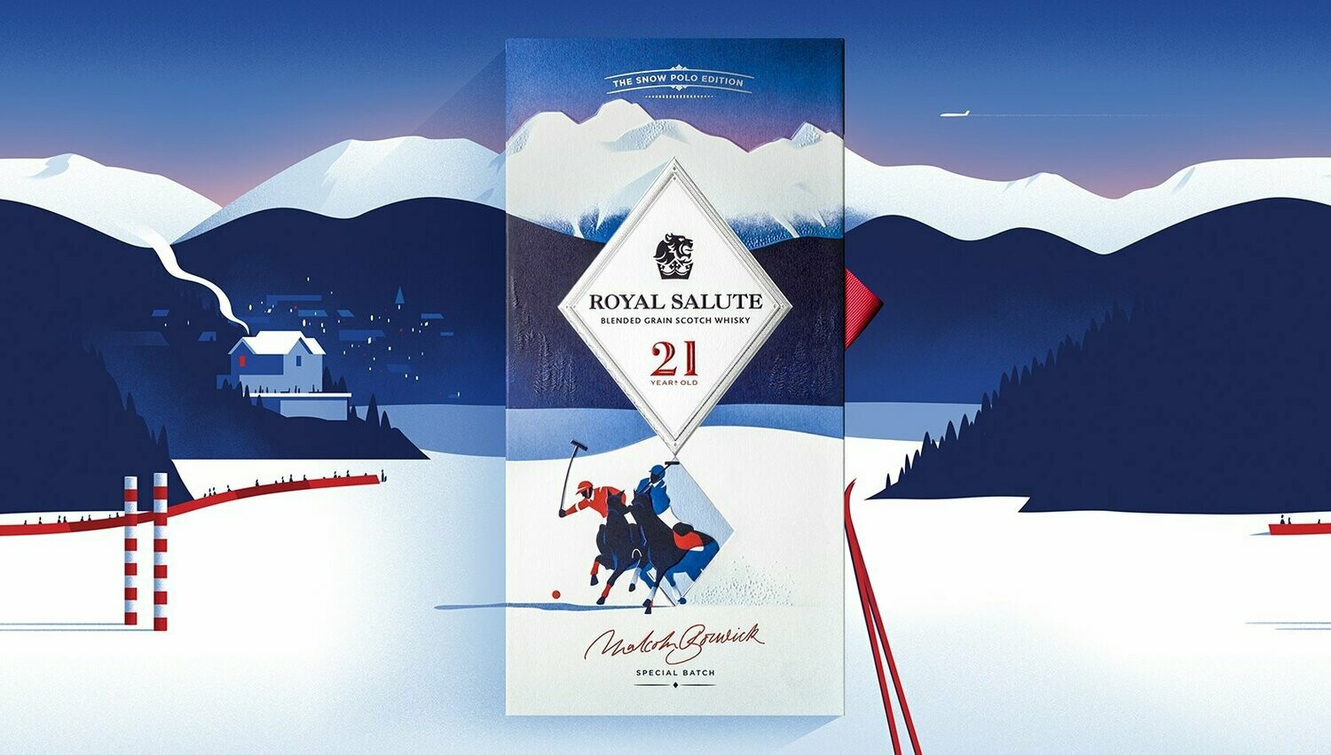 Chivas Regal Royal Salute - 21 years - Polo edition - 46,5% Chivas Regal Royal Salute - 21 years - Polo edition - 46,5%