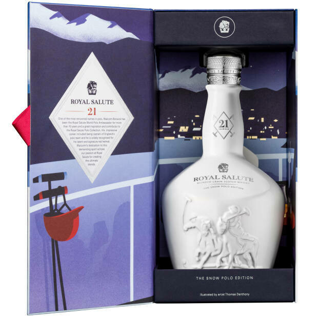 Chivas Regal Royal Salute - 21 years - Polo edition - 46,5% Chivas Regal Royal Salute - 21 years - Polo edition - 46,5%