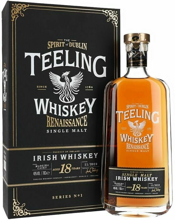 Teeling Renaissance - 18 years - Bourbon en Madeira cask - Series No. 1 - 46%